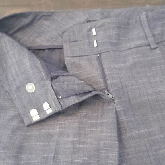 7th Avenue women's dress pants in blue with pockets size 2 great condition - Picture 2 of 4